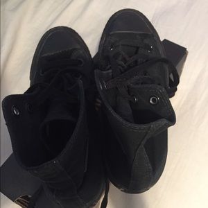 Black High Top Converse